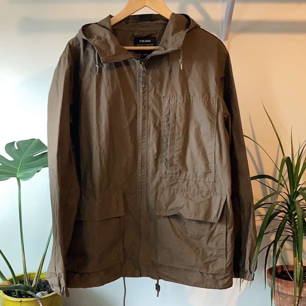 Filson Waxed Cotton Rain Jacket